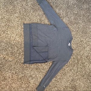 Blue target joy lab crew neck w/ slits in side